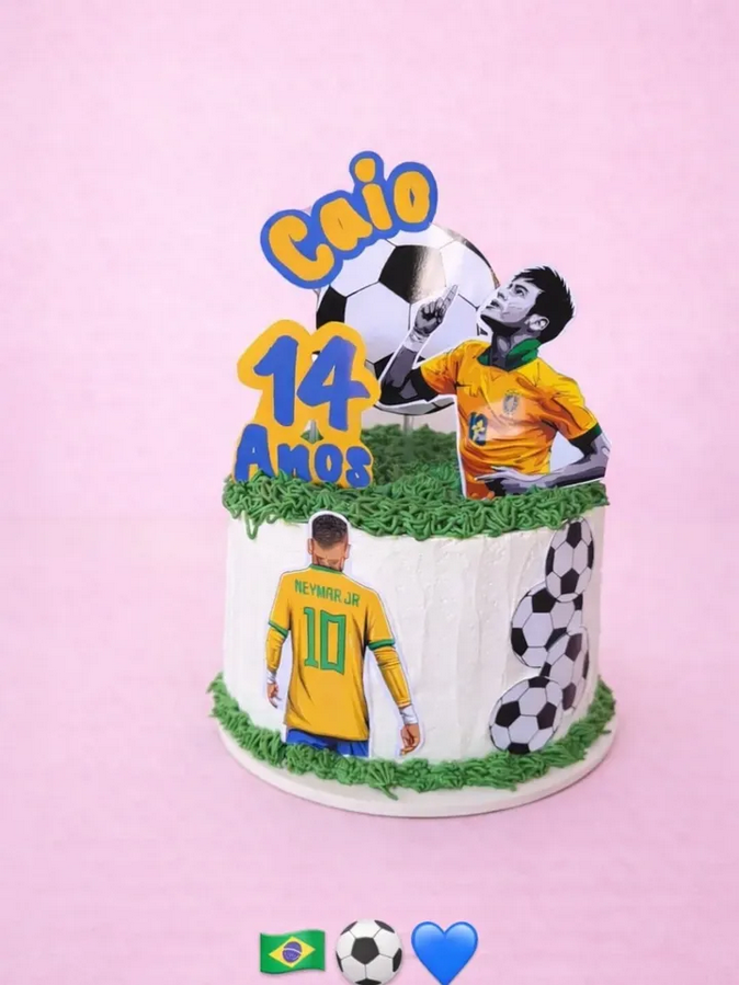 Bolo Craque de Futebol